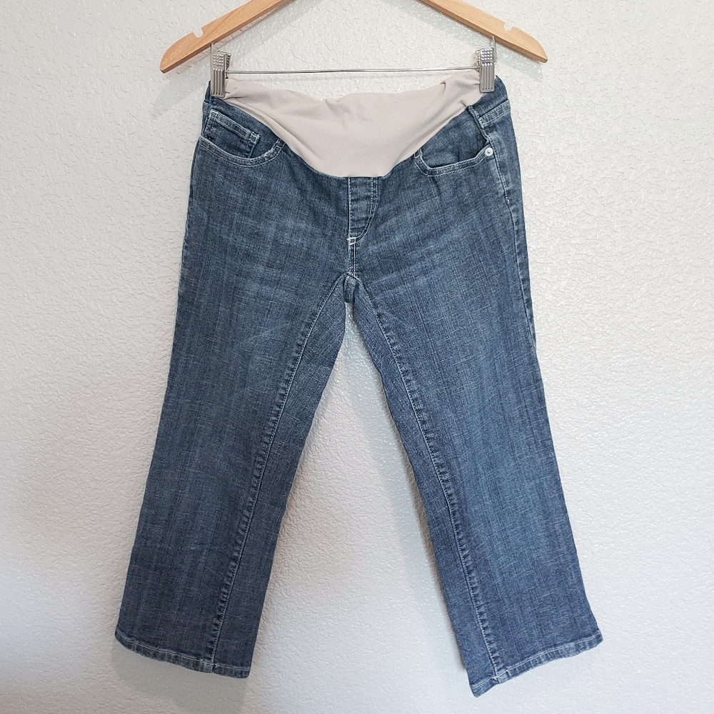 ⭐️5/$20 American Star Maternity Crop Jeans Size S
